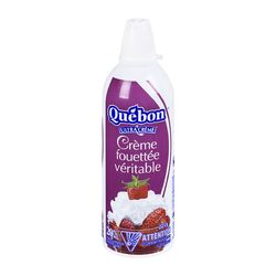 Crème fouettée véritable en aérosol, Ultra crème - Québon For Cheap