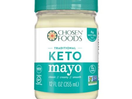 Mayonnaise traditionnelle à l huile de noix de coco - Chosen Foods Online Hot Sale