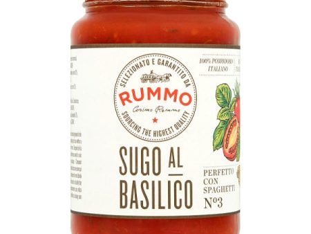 Sauce tomate en boite au basilic - Rummo Fashion