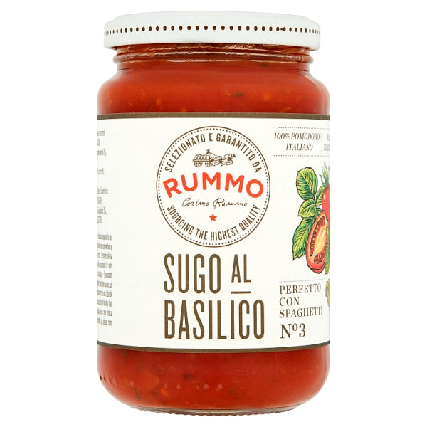 Sauce tomate en boite au basilic - Rummo Fashion