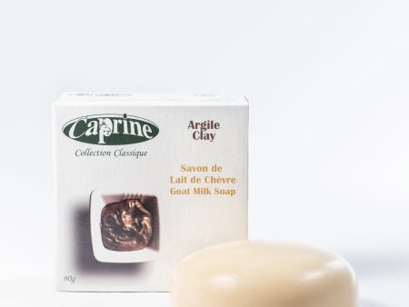 Savon artisanalde lait de chèvre à l argile - Caprine Supply