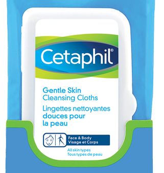 Lingettes nettoyantes douces pour la peau (visage et corps) - tous types de peaux - Cetaphil Fashion