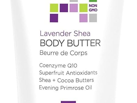 Beurre de corps bio à la lavande et karité - Andalou Naturals Online Sale