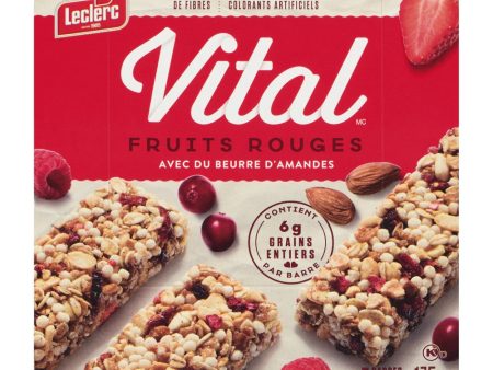 Barres tendres fruits rouges - Leclerc Vital For Cheap