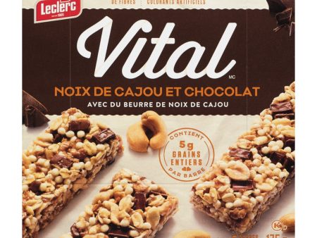 Barres tendres noix de cajou et chocolat - Leclerc Vital Online Hot Sale