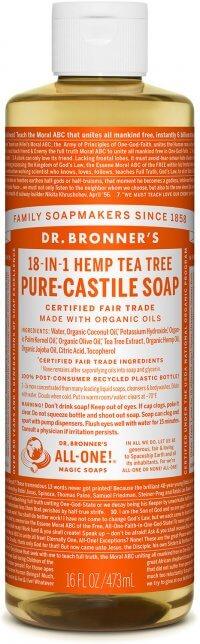 Savon de Castille Pur Liquide - Arbre à Thé - Dr. Bronner s Hot on Sale