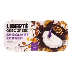 Yogourt grec croquant à la gousse de vanille 2 %, Grec - Liberté Cheap