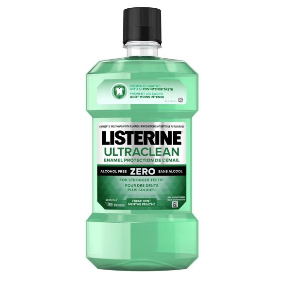 Listerine, rince bouche protection de l émail, sans alcool - Listerine Online Hot Sale