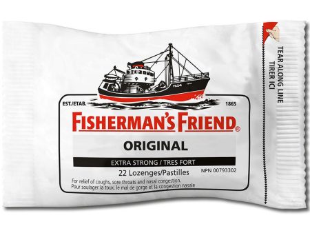 Fisherman s friend original extra fort, soulagement des maux de gorge - Fisherman s friend Supply