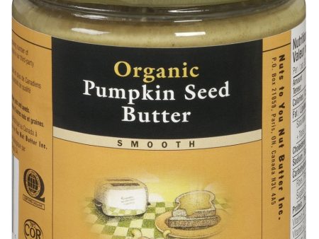 Beurre de graines de citrouille bio crémeux - Nuts to You Nut Butter Supply