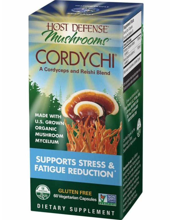 Cordychi aide à réduire le stress et la fatigue - Host Defense Online Hot Sale