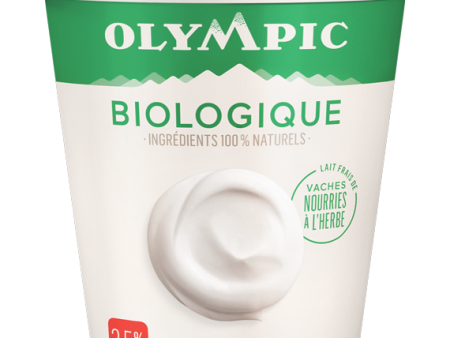 Yogourt biologique nature 3.5% - Olympic Supply