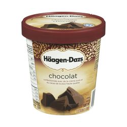 Crème glacée à saveur de chocolat - Häagen-Dazs Supply