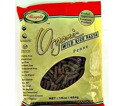 Pâtes de riz sauvage organique ( Penne, Black) - Rizopia on Sale