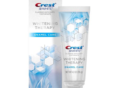 Crest 3D whitening therapy, dentifrice au fluorure anticaries, soin de l émail - Crest For Discount