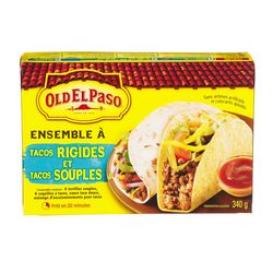 Ensemble à tacos rigides et souples - Old El Paso Online