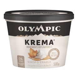 Yogourt de style grec à la saveur de sirop d érable 9 %, Krema - Olympic Online