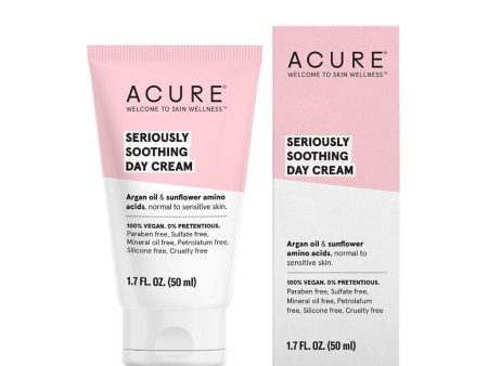 Crème de jour Vegan Seriously Soothing - Acure For Sale