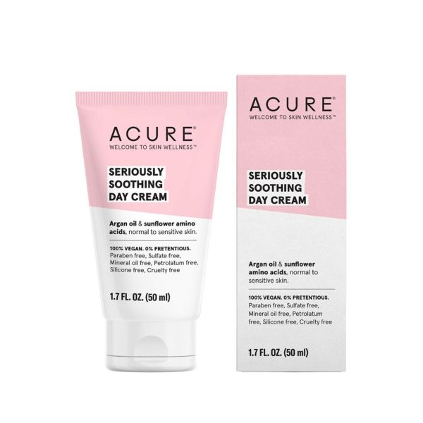 Crème de jour Vegan Seriously Soothing - Acure For Sale