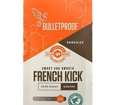 Café à grains entiers, torréfaction foncée, french kick - Bulletproof For Discount