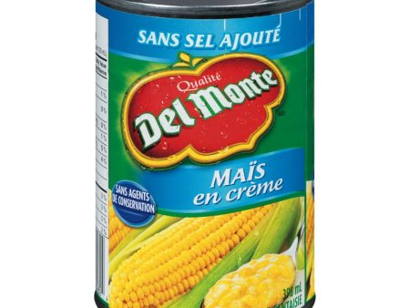 Maïs en crème sans sel - Del Monte Supply