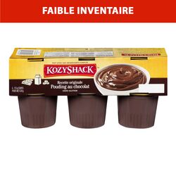 Pouding au chocolat sans gluten en coupes - Kozy Shack Cheap