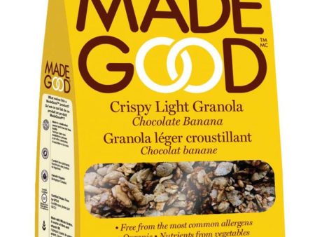 Granola léger au chocolat banane biologique - Made good Online