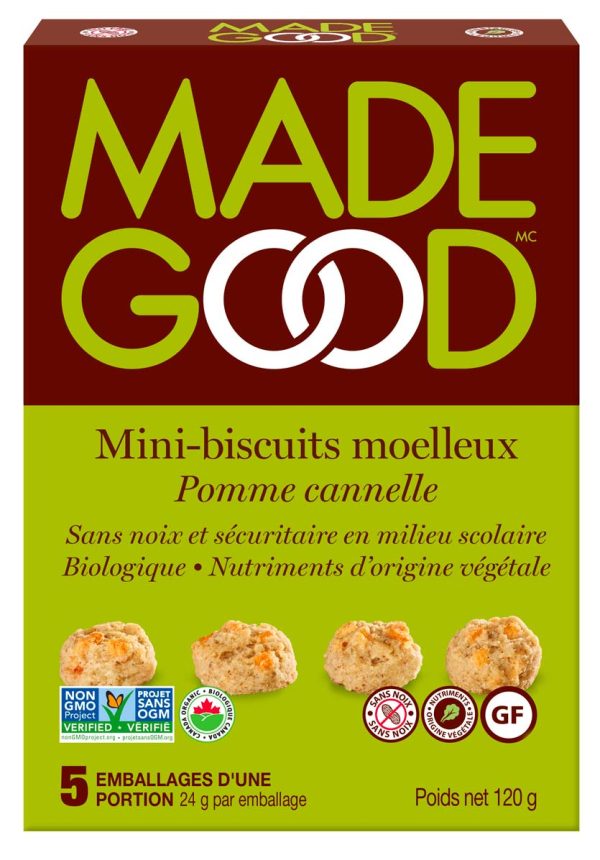 Soft Baked Mini Cookies Pomme Canelle - Made Good Discount