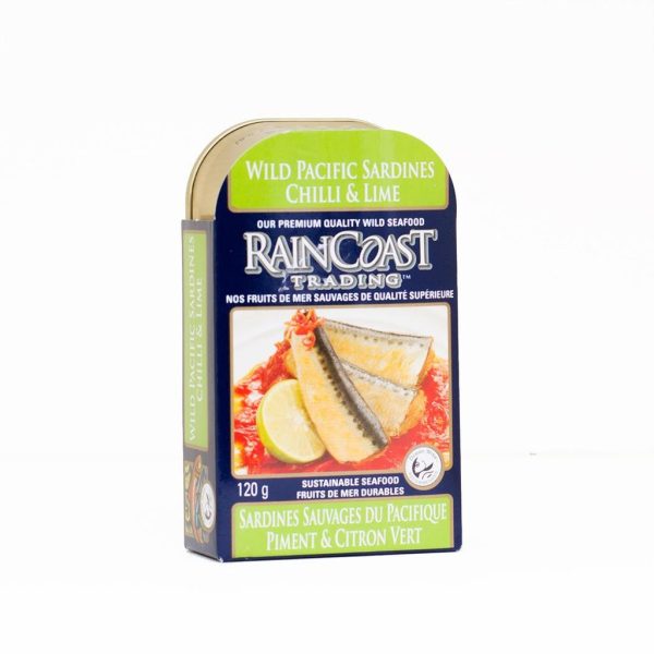 Sardines sauvage du pacifique au chili et lime - Raincoast Trading For Cheap