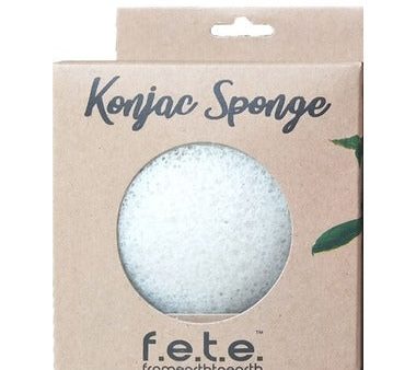 Éponge Konjac naturelle pour le visage - f.e.t.e Sale