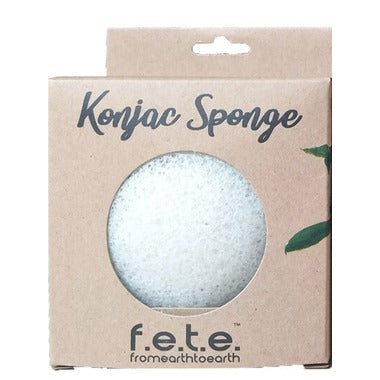 Éponge Konjac naturelle pour le visage - f.e.t.e Sale