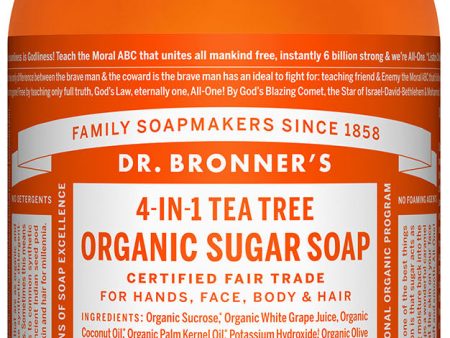 Lessive de soude biologique - Arbre à Thé - Dr. Bronner s For Discount