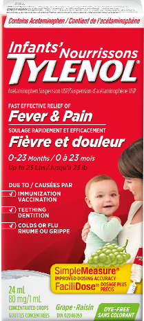 Tylenol nourrissons, soulagement fièvre et douleur - Tylenol Cheap