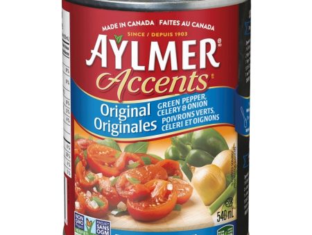 Tomates étuvées originales aux poivrons verts - Aylmer Online