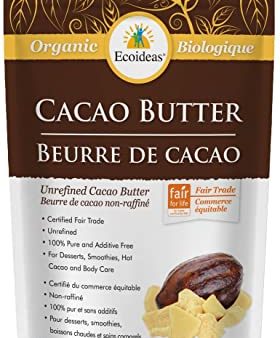 Beurre de cacao bio - Ecoideas Supply