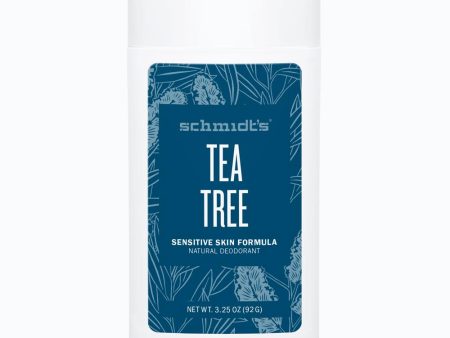 Schmidt s déodorant naturel, peau sensible arbre à thé - Schmidt s Hot on Sale