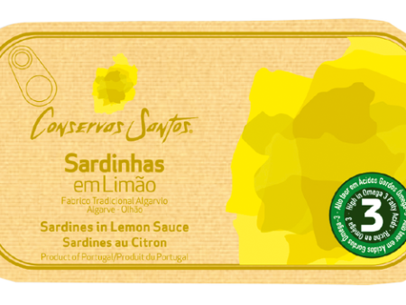 Sardines au citron - Conservas Santos Online