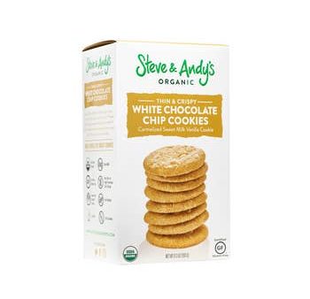 Cookies au chocolat blanc - Steve & Andy’s Online