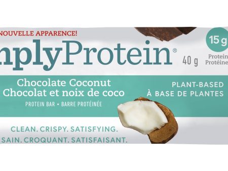 Barre protéinée au chocolat et noix de coco - Simply Protein Online Sale