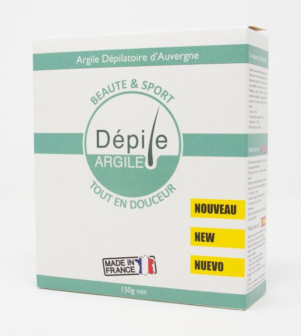 Argile dépilatoire d’Auvergne - Dépile Argile Online now