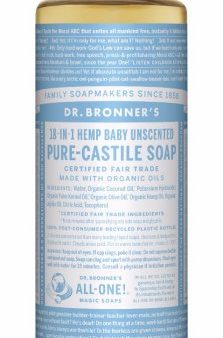 Savon de castille pur non parfumé pour bébé - Dr bronner s Online Hot Sale