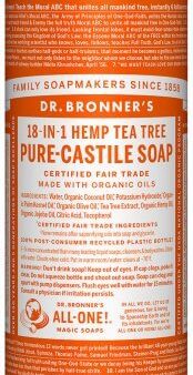 Savon de castille pur - Arbre à Thé - Dr Bronner s Online now