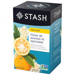 Thé blanc fleur de sureau et agrumes - Stash Discount