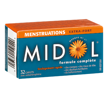 Midol extra fort, soulagement des douleurs menstruelles - Midrol For Cheap