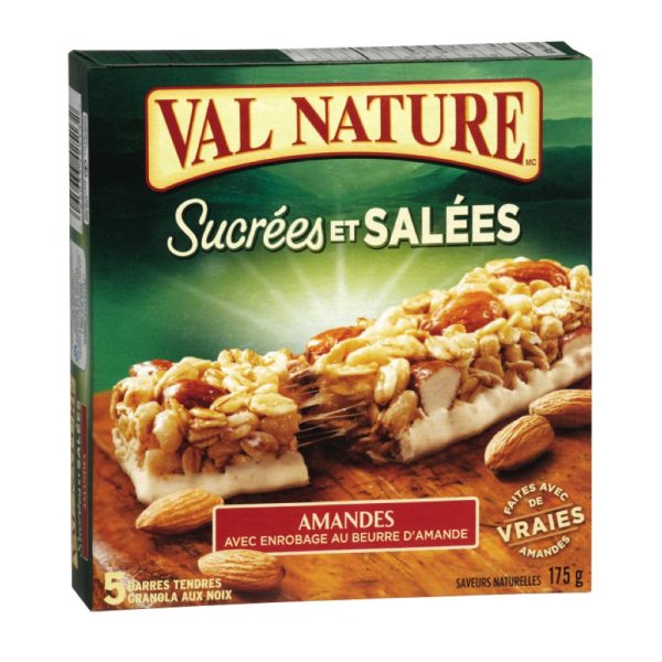 Barres tendres granola aux noix amandes - Val Nature Online Hot Sale