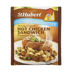 Mélange à sauce pour sandwich au poulet chaud avec 25 % moins de sel - St-Hubert Online now