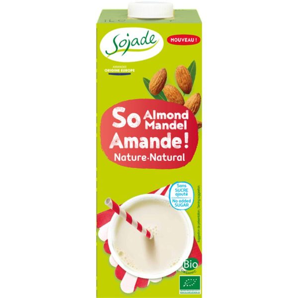 Boisson aux amandes non sucrée - Sojade Online Hot Sale