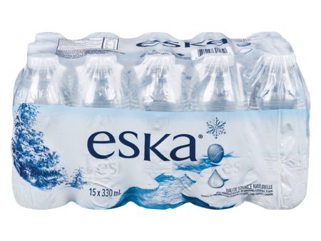 Eau de source naturelle (15 x 330 mL) - Eska Supply