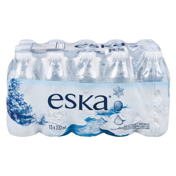 Eau de source naturelle (15 x 330 mL) - Eska Supply