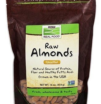 Amandes crues non salées - Now Foods Cheap